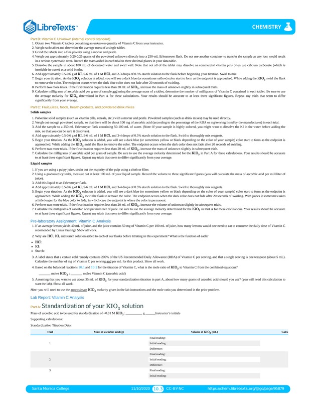 Online Chemistry Lab Manual - Page 138